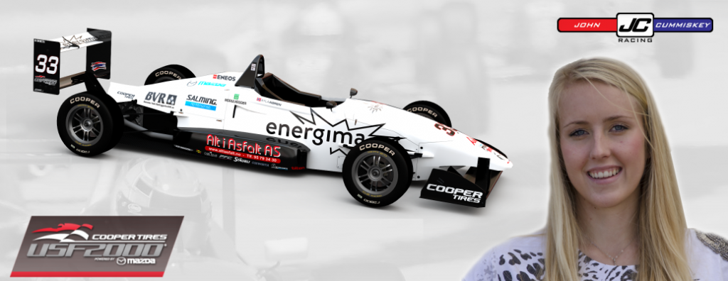 Ayla Agren Signs with JCR for 2016 USF2000 Season